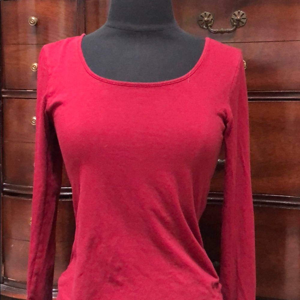 Maroon long sleeve